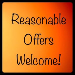 Reasonable offers are always welcome!! :)